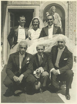 [Casamento de D. Fernando Mascarenhas, 12º conde da Torre, com D. Maria Margarida de Sousa Canavarro de Menezes Fernandes Costa].