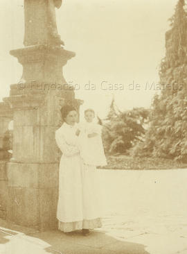 Maria Teresa de Sousa Botelho Albuquerque, condessa de Tomar, e Pedro Maurício Corrêa Henriques, ...