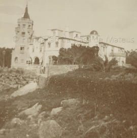 [Palácio do Conde de Castro Guimarães - Torre de São Sebastião, Cascais. Vista geral]