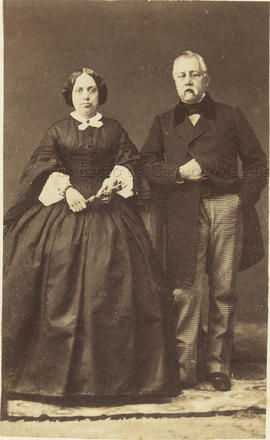 António de Melo, &quot;o Estopada&quot;, e sua mulher Ana Carlota de Azevedo.