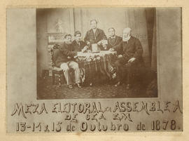Meza eleitoral na Assemblea de Cêa em 13-14-15 de Outubro de 1878.