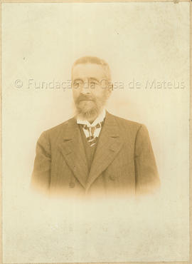 Luís Pinto Coelho Soares de Moura, 1º visconde de Lousada, com dedicatória para o 1º conde de Man...