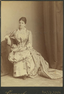 Condessa de Villa Real e de Mello. 1886. 38 annos