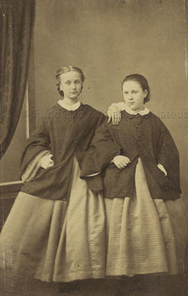 Maria Joaquina de Saldanha da Gama e sua irmã Isabel de Saldanha da Gama