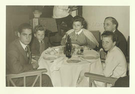 Jantar de confraternização pelo 10º aniversário do Principe da Beira, no restaurante Girassol, em Lisboa.