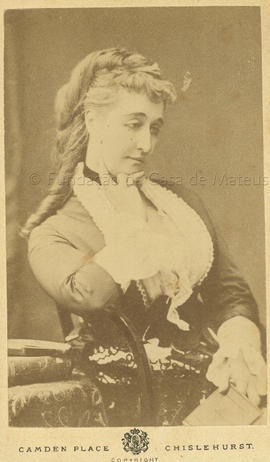 Eugenia Montijo, mulher de Napoleão 3º. 1872