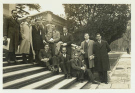 Excursão de fim do curso de Engenheiro a Madrid. 1934